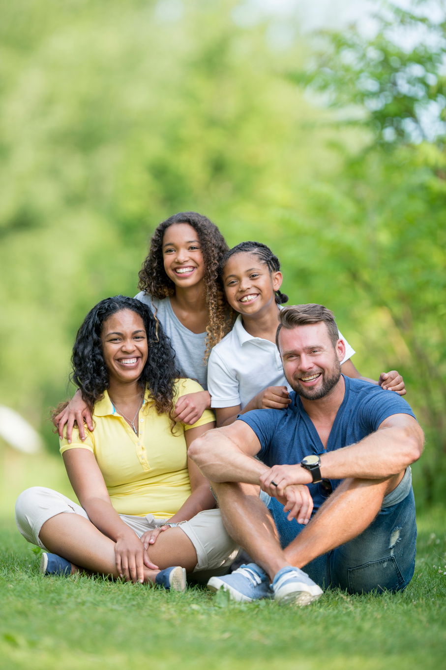 Portrait of a Happy Family