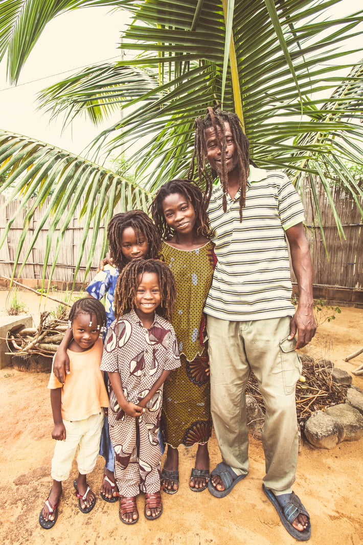 Rasta family.